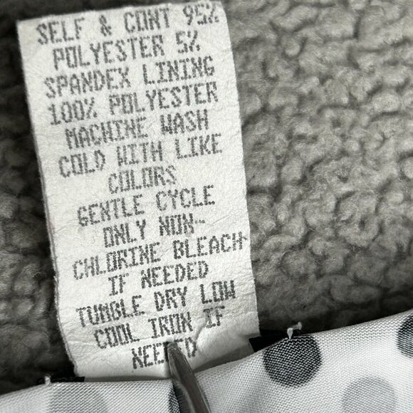 Vintage Maurices Top Womens Large Y2K Babydoll Polka Dot Short Sleeve Tie Back L - Picture 4 of 8